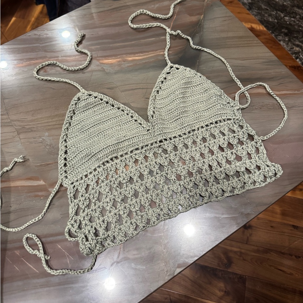 Handmade Crochet Beach Resort Top